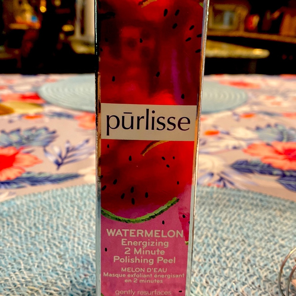 Purlisse! watermelon energizing two minute polishing peel